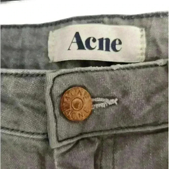 𝅺acne STUDIOS FLEX/ZICK GRAY JEANS DENIM SIZE 28/34 - Picture 5 of 9